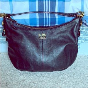 Coach Medium Black Satchel
